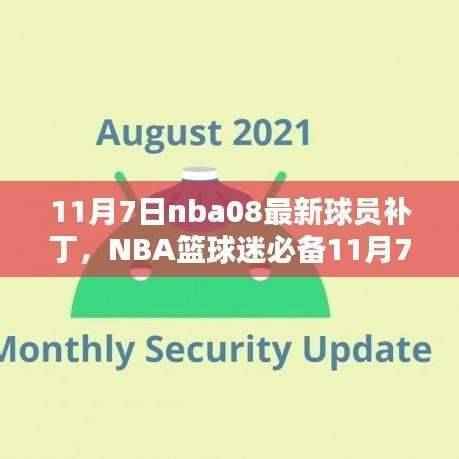 NBA篮球迷必备,11月7日NBA 08最新球员补丁安装全攻略,初学者与进阶用户均可参考