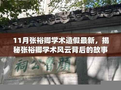 揭秘张裕卿学术造假事件,风云背后与小巷深处的探秘之旅。