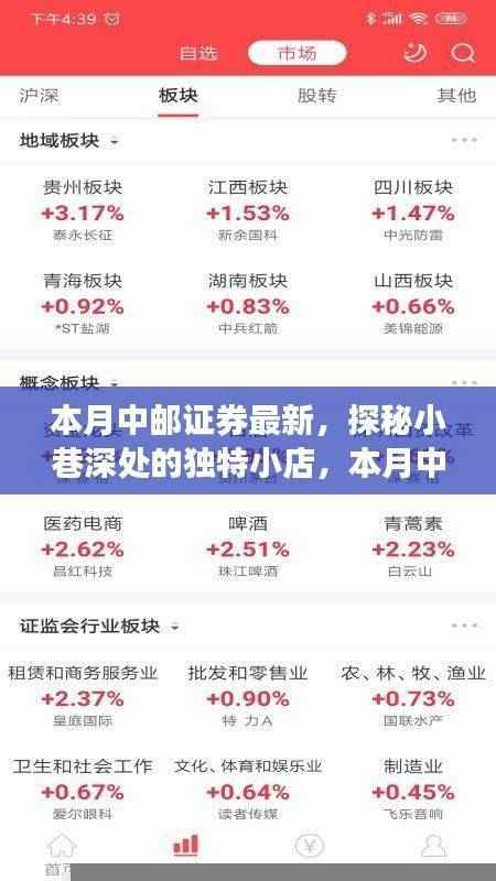 探秘小巷深处的独特小店，中邮证券周边隐藏的美食瑰宝本月盘点