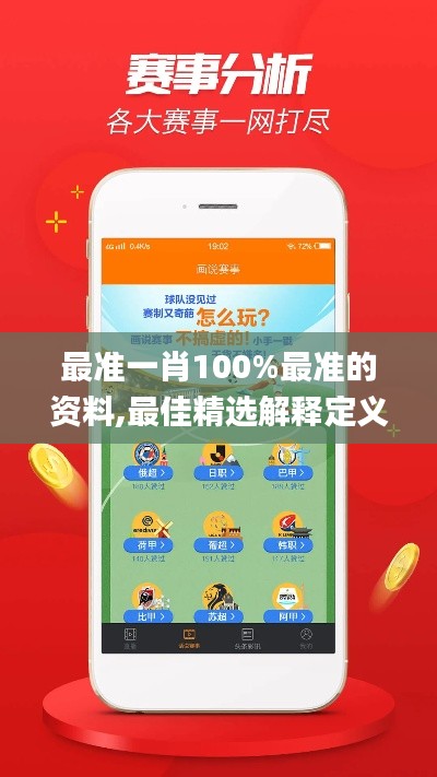 最准一肖100%最准的资料,最佳精选解释定义_QZH562.74alpha内测版