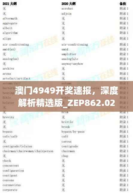 澳门4949开奖速报,深度解析精选版_ZEP862.02
