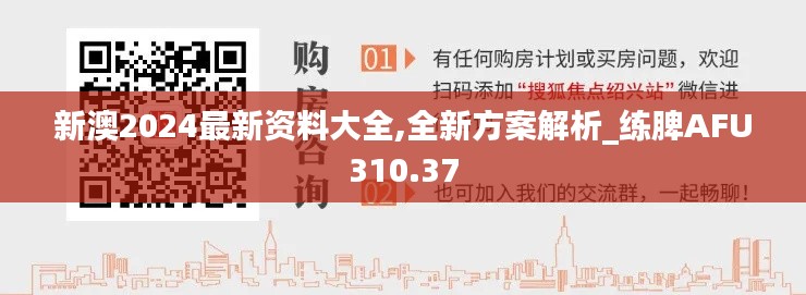新澳2024最新资料大全,全新方案解析_练脾AFU310.37