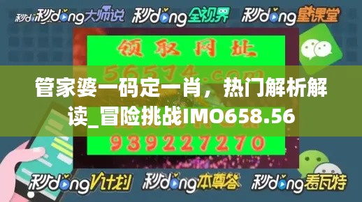 管家婆一码定一肖,热门解析解读_冒险挑战IMO658.56