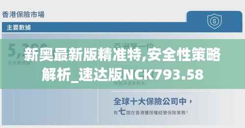 新奥最新版精准特,安全性策略解析_速达版NCK793.58