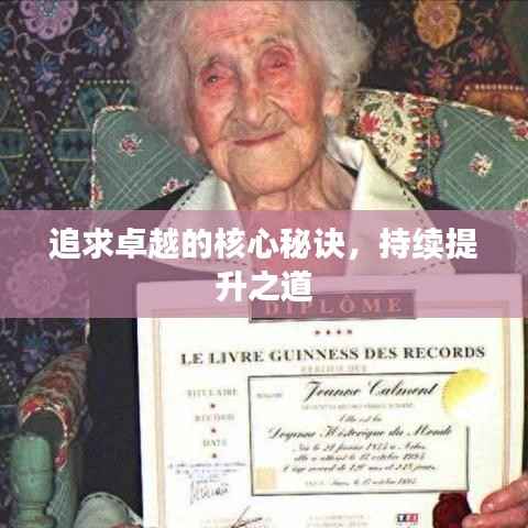 追求卓越的核心秘诀,持续提升之道